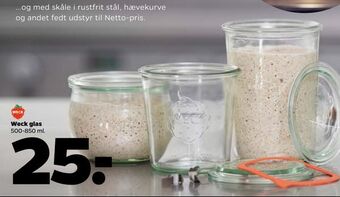 Netto Weck glas tilbud