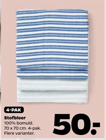 Netto Stofbleer tilbud