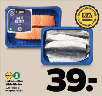Netto Lakse el. sildefileter tilbud
