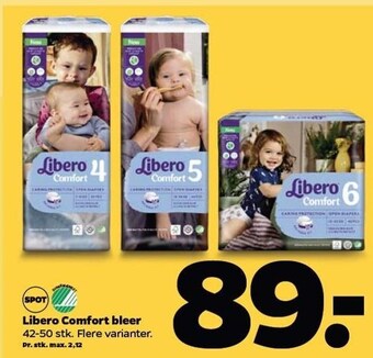 Netto Libero comfort bleer tilbud