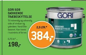 XL-BYG Gori 608 dækkende træbeskyttelse tilbud