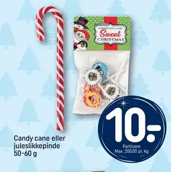 REMA 1000 Candy cane eller juleslikkepinde tilbud