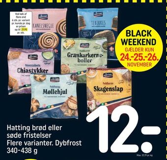Hatting brød eller søde fristelser