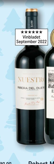 Nuestro ribera del duero do spansk rødvin