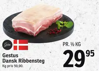 SPAR Gestus dansk ribbensteg tilbud