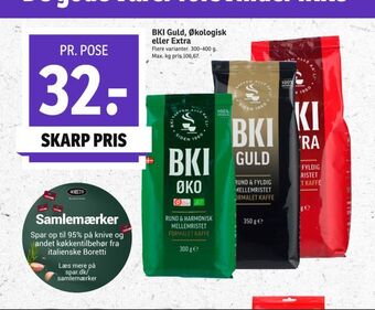 SPAR Bki guld, økologisk eller extra tilbud