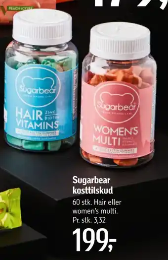 Føtex Sugarbear kosttilskud tilbud