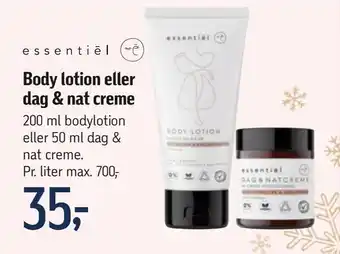 Føtex Body lotion eller dag & nat creme tilbud