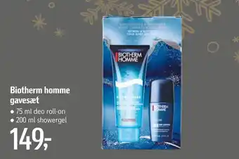 Føtex Biotherm homme gavesæt tilbud