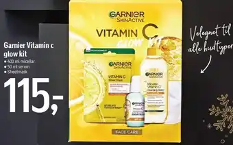 Føtex Garnier vitaman c glow kit tilbud
