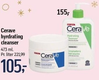 Føtex Cerave hydrating cleanser tilbud