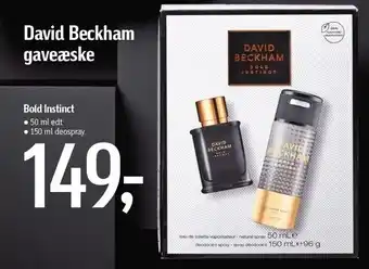 Føtex David beckham instinct tilbud