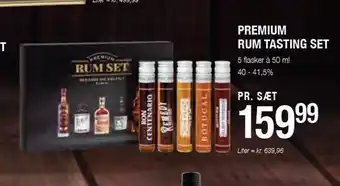 Poetzsch Padborg Premium rum tasting set tilbud