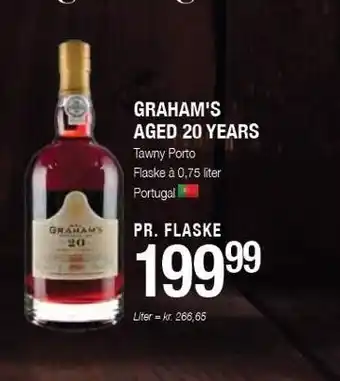 Poetzsch Padborg Graham's aged 20 years tilbud