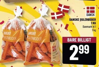 Danske gulerødder