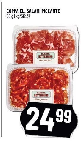 Coppa el. salami piccante