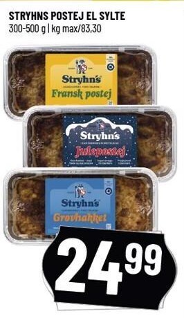 Løvbjerg Stryhns postej el. sylte tilbud