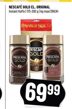 Løvbjerg Nescafé gold el. original tilbud