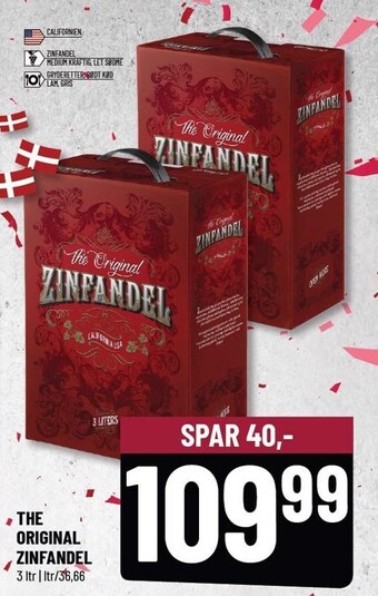 Løvbjerg The original zinfandel tilbud