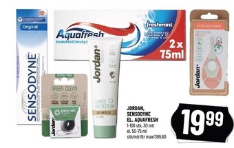 Løvbjerg Jordan, sensodyne el. aquafresh tilbud