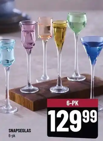 Snapseglas