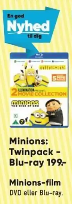 Minions: Twinpack-Blu-Ray