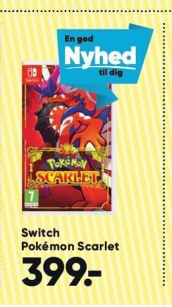 Bilka Switch Pokémon Scarlet tilbud