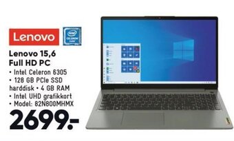 Bilka Lenovo 15.6 Full HD PC tilbud