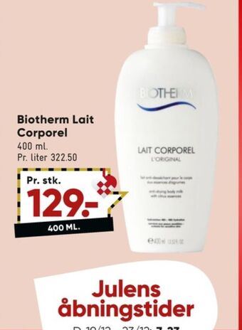 Biotherm bodylotion