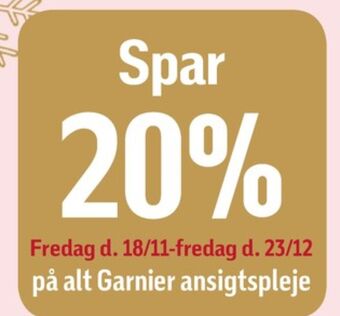 Føtex Garnier tilbud