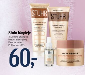 Føtex Stuhr shampoo tilbud