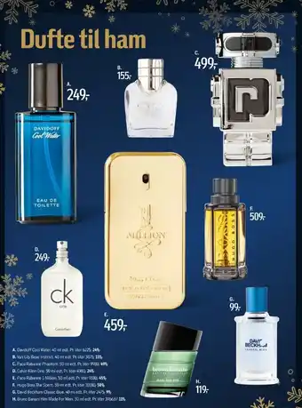 Føtex Davidoff eau de toilette tilbud