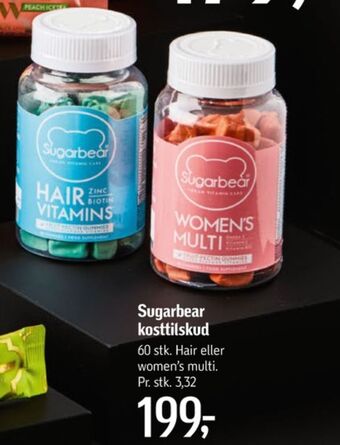 Føtex Sugarbearhair vitaminer tilbud