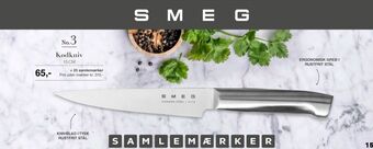 Kvickly Smeg kniv tilbud
