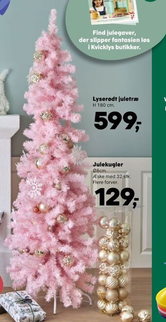 Kvickly Ukendt kunstig juletræ tilbud