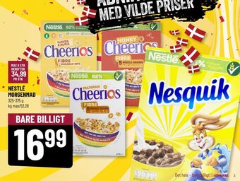 Cheerios morgenmadsprodukt