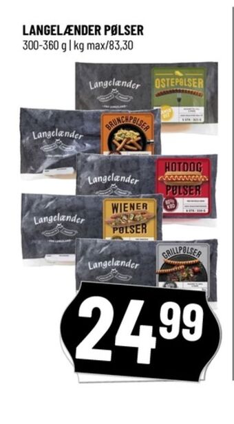 Løvbjerg Langelænder brunchpølser tilbud