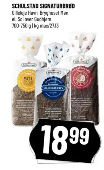 Signaturbrød bryghuset møn rugbrød-skiver