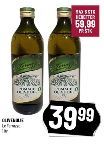 Løvbjerg Le terrazze olivenolie tilbud