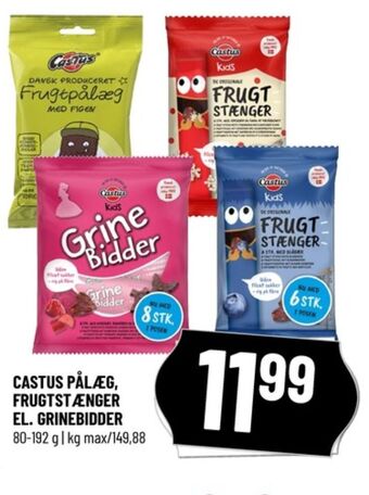 Løvbjerg Grinebidder frugtsnack tilbud