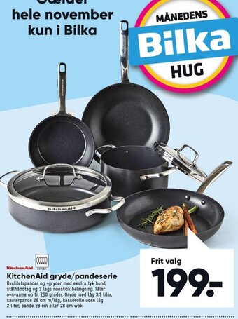 Bilka Kitchenaid gryde/ pandeserie tilbud