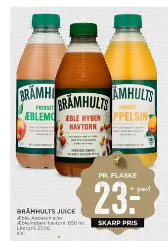 MENY Brämhults appelsinjuice tilbud