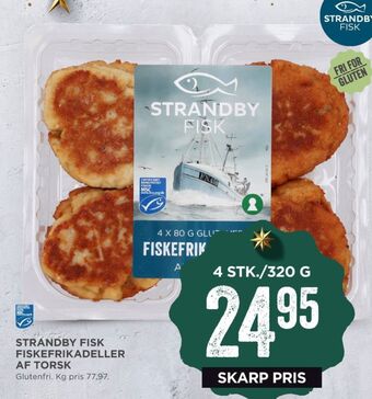 MENY Strandby fisk fiskefrikadeller tilbud