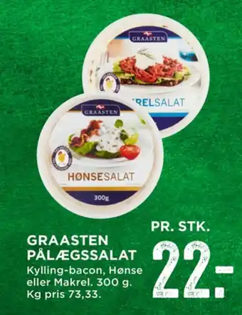 MENY Graasten kylling & baconsalat tilbud