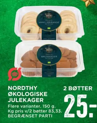 MENY Nordthy vaniljekranse tilbud