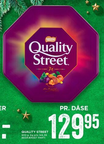 Quality street dessertchokolade