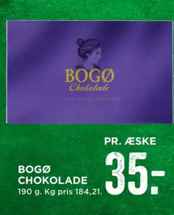 MENY Bogø dessertchokolade tilbud
