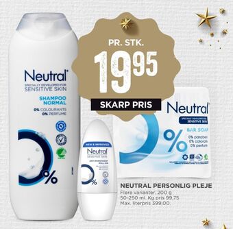 Neutral deo roll-on