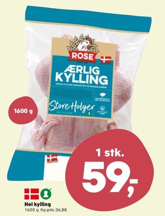 Ærlig kylling kylling