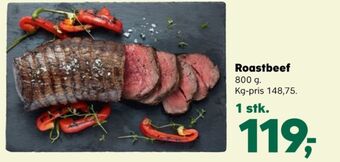 SuperBrugsen Ukendt roastbeef tilbud